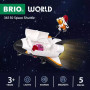 SPACE SHUTTLE per ferrovia NAVICELLA SPAZIALE trenini BRIO world RAZZO età 3+