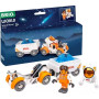 SPACE ROVER per ferrovia AUTO SPAZIALE trenini BRIO WORLD età 3+