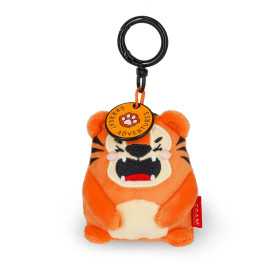 PORTACHIAVI keyring PELUCHE tiny super soft TIGRE pupazzo LEGAMI