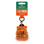 PORTACHIAVI keyring PELUCHE tiny super soft TIGRE pupazzo LEGAMI