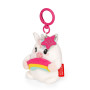 PORTACHIAVI keyring PELUCHE tiny super soft UNICORNO pupazzo LEGAMI