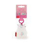 PORTACHIAVI keyring PELUCHE tiny super soft UNICORNO pupazzo LEGAMI
