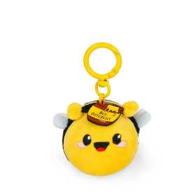 PORTACHIAVI keyring PELUCHE tiny super soft APE pupazzo LEGAMI bee