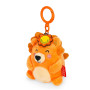 PORTACHIAVI keyring PELUCHE tiny super soft LEONE pupazzo LEGAMI