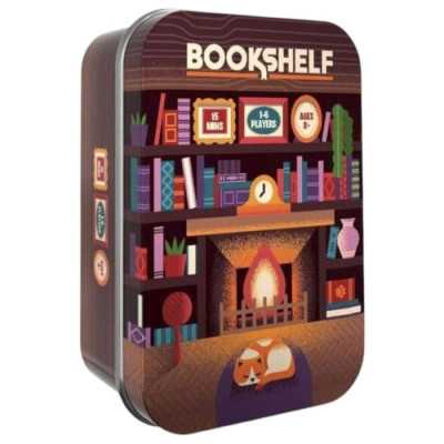 BOOKSHELF gioco da tavolo DESTREZZA E ABILITA' little rocket games IN ITALIANO età 8+