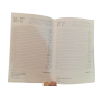 AGENDA 2027 biembi DAILY PLANNER cartonata BLU giornaliera DAY un giorno tira l'altro