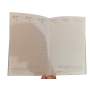 AGENDA 2027 biembi WEEKLY PLANNER cartonata ROSSO settimanale WEEK un giorno tira l'altro