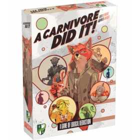 A CARNIVORE DID IT gioco da tavolo PER FAMIGLIE devir IN ITALIANO età 8+