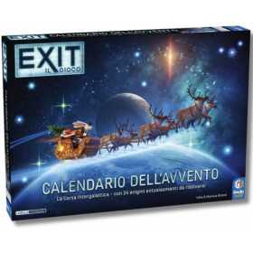 CALENDARIO DELL'AVVENTO corsa intergalattica EXIT gioco da tavolo INVESTIGAZIONE giochi uniti IN ITALIANO età 10+