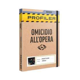 OMICIDIO ALL'OPERA gioco da tavolo PROFILER ms edizioni IN ITALIANO età 14+