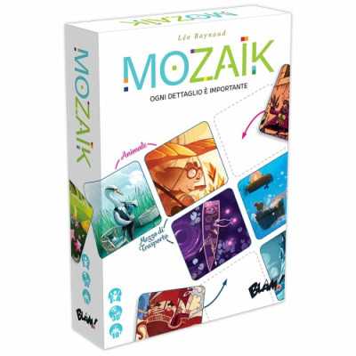 MOZAIK gioco da tavolo PARTY GAME asmodee IN ITALIANO età 10+