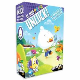 IL MIO PRIMO UNLOCK! gioco da tavolo LE AVVENTURE DELL'ANATRA asmodee IN ITALIANO età 4+