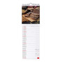 CALENDARIO 2027 da parete KITCHEN legami VERTICALE cm16x49