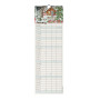 CALENDARIO 2027 da parete HOME SWEET HOME legami VERTICALE cm16x49