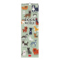 CALENDARIO 2027 da parete DOGS OF THE WORLD legami VERTICALE cm16x49