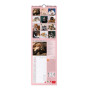 CALENDARIO 2027 da parete BEST FRIENDS legami VERTICALE cm16x49