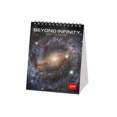 CALENDARIO 2027 da tavolo BEYOND INFINITY legami PER SCRIVANIA cm12x14,5