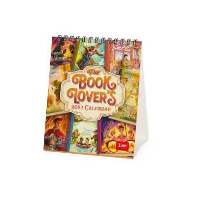 CALENDARIO 2027 da tavolo BOOK LOVERS legami PER SCRIVANIA cm12x14,5