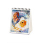 CALENDARIO 2027 da tavolo GOOD VIBES ONLY legami PER SCRIVANIA cm12x14,5