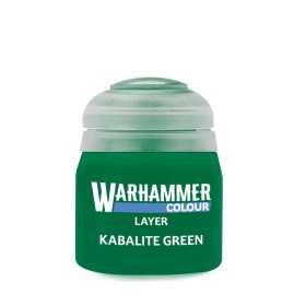 KABALITE GREEN paint colore acrilico layer 12 ml Warhammer Games Workshop