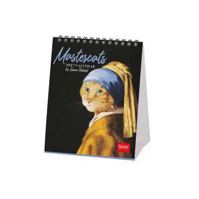 CALENDARIO 2027 da tavolo MASTERCATS legami PER SCRIVANIA cm12x14,5