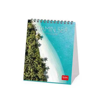 CALENDARIO 2027 da tavolo VITAMIN SEA legami PER SCRIVANIA cm12x14,5