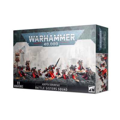 BATTLE SISTERS SQUAD 11 minaiture ADEPTA SORORITAS games workshop WARHAMMER 40K età 12+