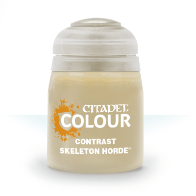 SKELETON HORDE colore CONTRAST Warhammer OSSO base ombreggiatura lumeggiatura 18ML