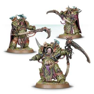 DEATHSHROUD TERMINATORS set di miniature CHAOS SPACE MARINES warhammer 40k BODYGUARD età 12+