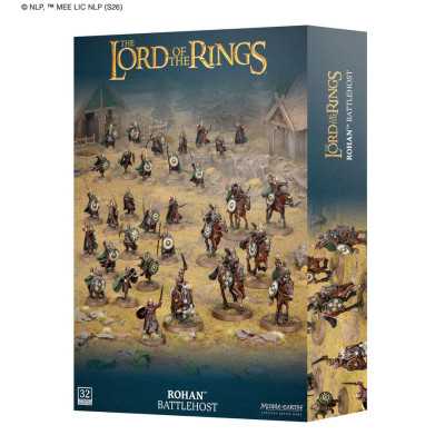 ROHAN battlehost THE HOBBIT set di miniature MIDDLE EARTH STRATEGY BATTLE GAME età 12+