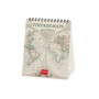 CALENDARIO 2027 da tavolo VINTAGE MAPS legami PER SCRIVANIA cm12x14,5