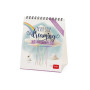 CALENDARIO 2027 da tavolo NEVER STOP DREAMING legami PER SCRIVANIA cm12x14,5