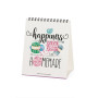 CALENDARIO 2027 da tavolo NEVER STOP DREAMING legami PER SCRIVANIA cm12x14,5