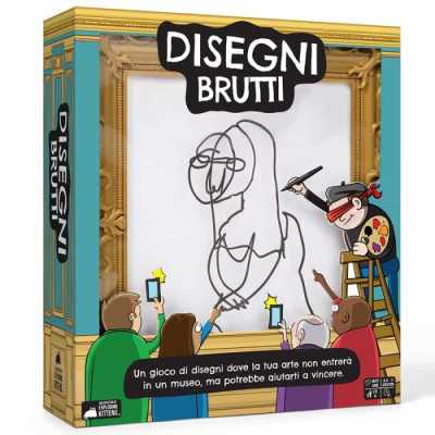 DISEGNI BRUTTI gioco da tavolo PARTY GAME asmodee IN ITALIANO età 8+