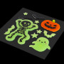 WINDOW GLOW adesivi gel SKELETON per finestre HALLOWEEN legami DECORAZIONI