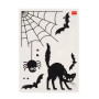 PUMPKIN zucca WINDO WOW adesivi elettrostatici per finestre HALLOWEEN legami