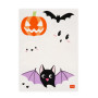 PUMPKIN zucca WINDO WOW adesivi elettrostatici per finestre HALLOWEEN legami