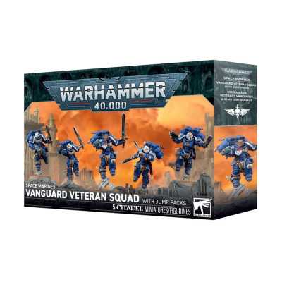 SQUADRA VETERANA DELL'AVANGUARDIA con reattori dorsali VANGUARD VETERAN SQUAD warhammer 40k SPACE MARINES età 12+