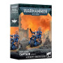 CAPITANO SU MOTO miniatura CAPTAIN ON BIKE warhammer 40k SPACE MARINES età 12+