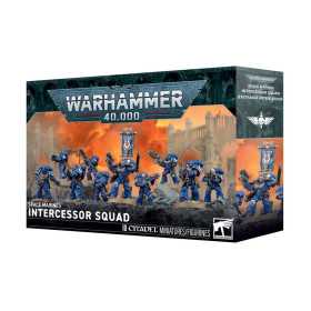 SQUADRA INTERCESSOR set di miniature INTERCESSOR SQUAD warhammer 40k SPACE MARINES età 12+
