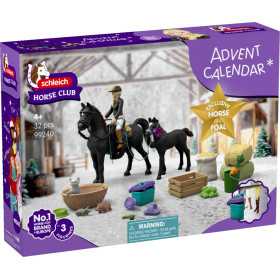 CALENDARIO DELL'AVVENTO 2026 schleich HORSE CLUB con 32 pezzi COD 99240 età 4+