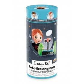 POSSO ESSERE INGEGNERE ROBOTICO kit scientifico BUKI set educativo ESPERIMENTI età 8+