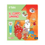 ESPLORANDO IL CORPO UMANO albi LIBRO INTERATTIVO educativo TOLKI età 6+