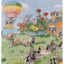 PUZZLE DELLE FORMICHE fabio vettori IL PAESE DELLA MUSICA made in italy 1080 PEZZI eco friendly