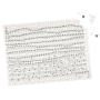 PUZZLE DELLE FORMICHE fabio vettori MUSICA made in italy 1080 PEZZI eco friendly IN BIANCO E NERO