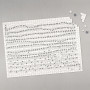 PUZZLE DELLE FORMICHE fabio vettori MUSICA made in italy 1080 PEZZI eco friendly IN BIANCO E NERO