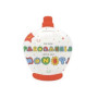 SALVADANAIO in ceramica PER OGNI PAROLACCIA LASCIA UNA MONETA italian joy