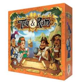 TEA & RUM gioco da tavolo GESTIONALE asmodee IN ITALIANO età 14+