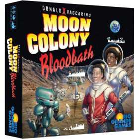 MOON COLONY BLOODBATH gioco da tavolo CON LE CARTE asmodee IN ITALIANO età 14+