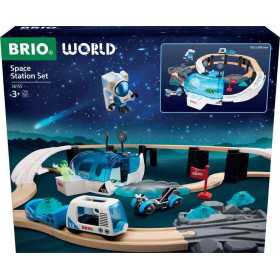 SPACE STATION SET ferrovia SPAZIALE trenino BRIO world SPAZIO età 3+